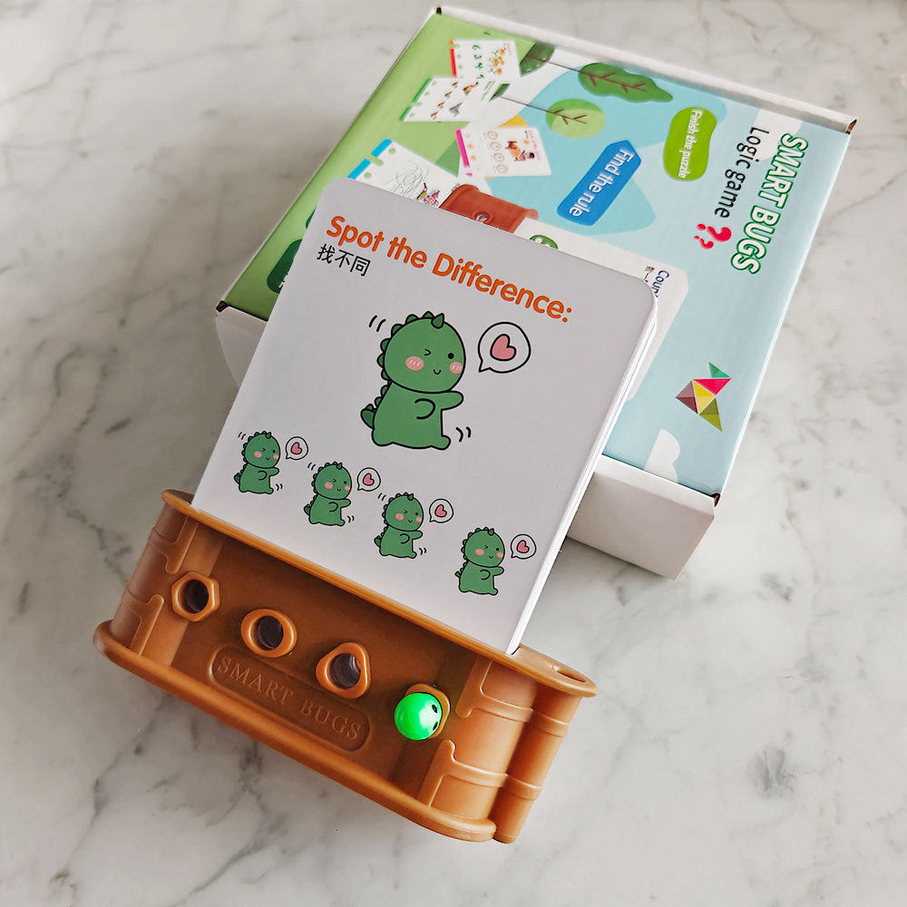 Logic Bugs: A children's puzzle game for developing intelligence and developing logic skills. It's a smart bug game for kindergarten children aged 3-6.