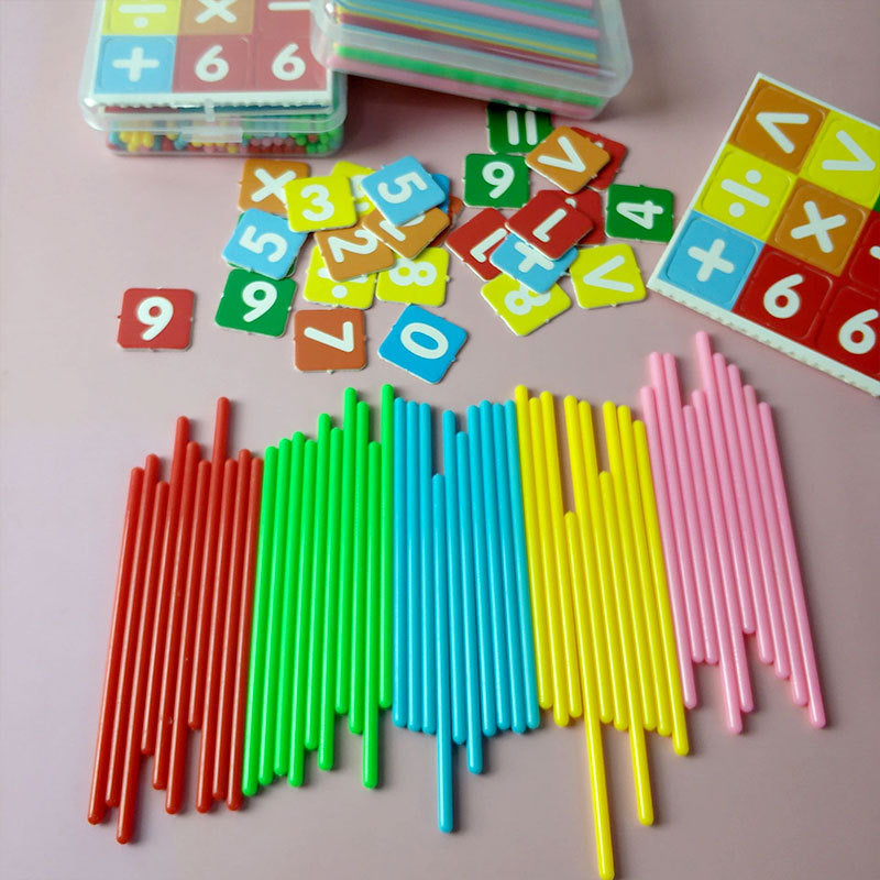 Children's early education arithmetic sticks and counting sticks, kindergarten math addition and subtraction learning teaching aids manufacturer wholesale